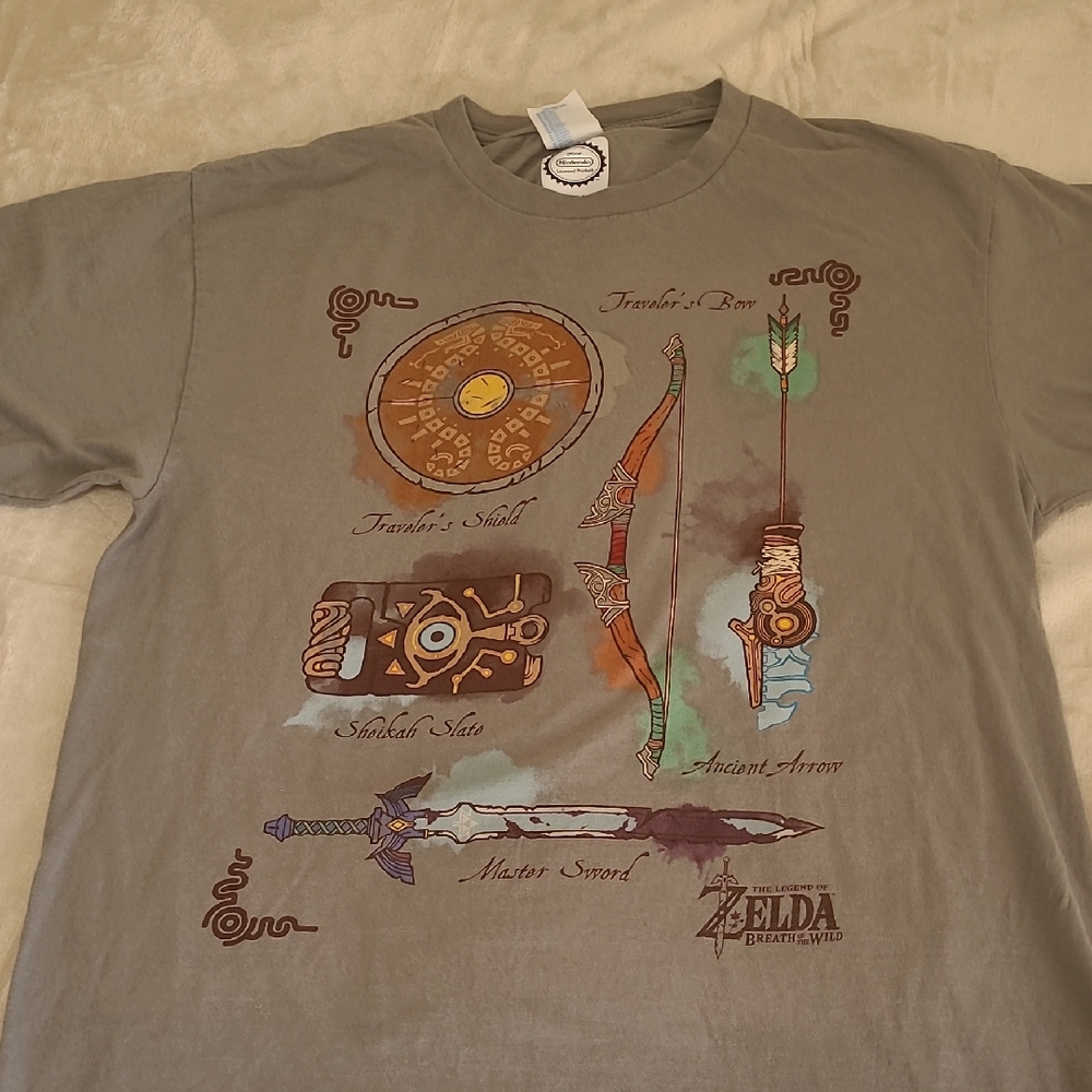 Nintendo Official Gray T-Shirt